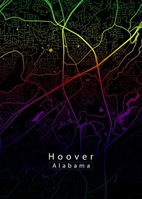 Hoover Alabama City Map