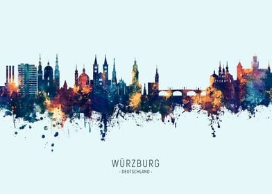 Wurzburg Skyline