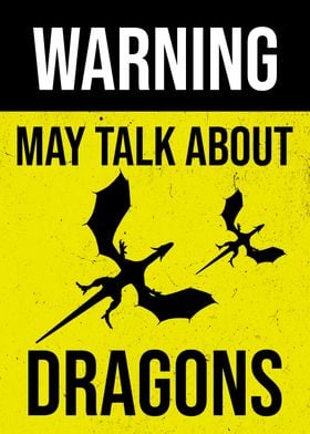 WARNING DRAGONS BABY