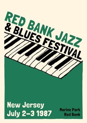 1987 Jazz Festival Poster