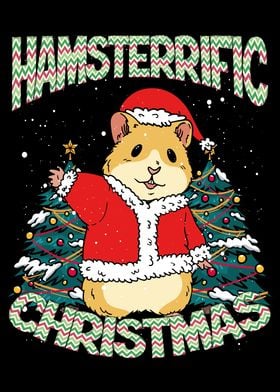 Hamster santa