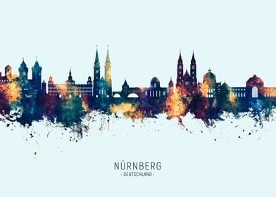 Nurnberg Skyline Germany