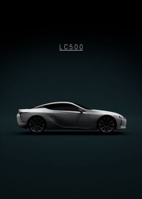 Lexus LC 500 2023 White