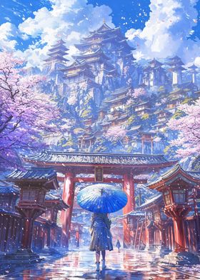 Sakura Temple Ascent