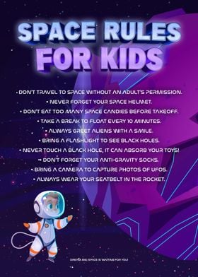 Space Rules for Kids