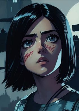 beauty battle angel alita