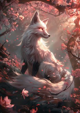 Sakura Kitsune Fox