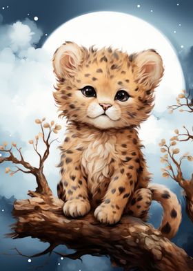 Baby leopard