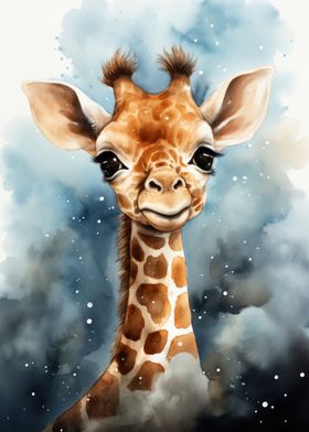 Baby giraffe