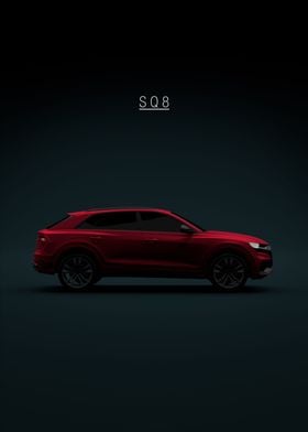 Audi SQ8 2021 Matador Red