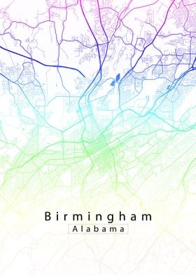 Birmingham Alabama Map