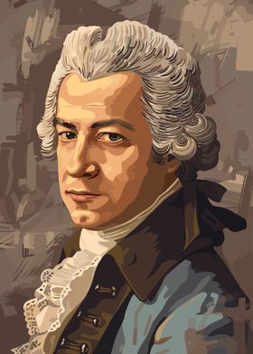 Amadeus Mozart Portrait