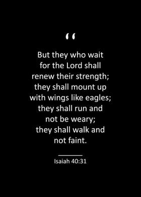 Isaiah 40 31