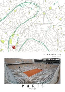 Stade Roland Garros Paris