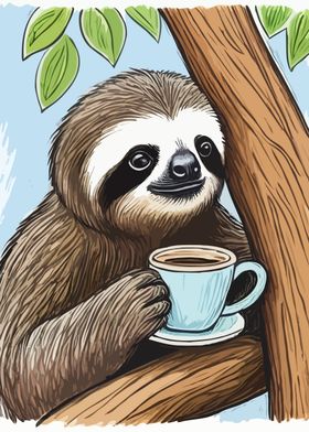 Coffee Sloth