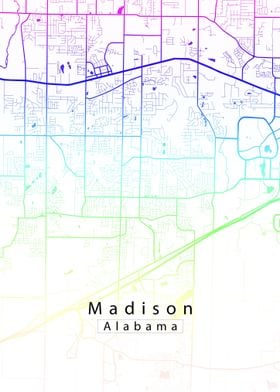 Madison Alabama City Map