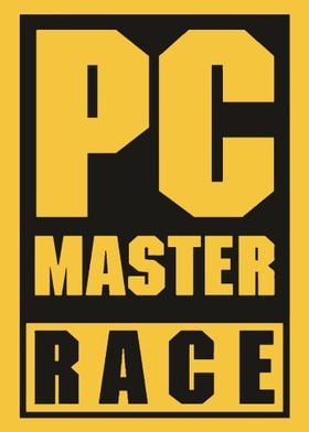 PC Master Race Sign