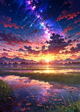 Anime World Landscape