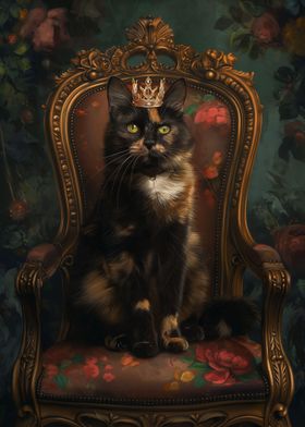 Queen Tortoiseshell Cat