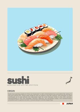 Sushi food art