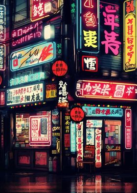 Japan Neon Art