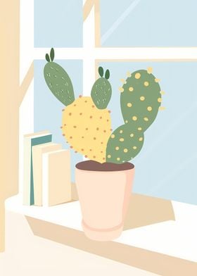 Minimalist Cactus