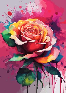 Paint of Rose