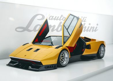 Restomod Lambo Countach