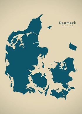 Denmark map