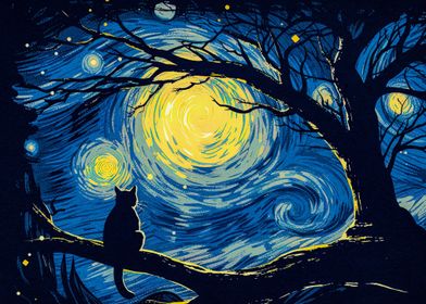 Cat Vangogh