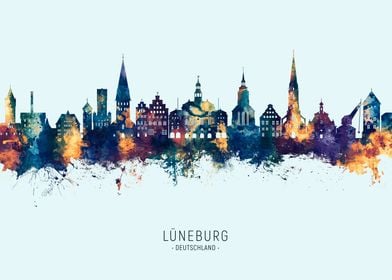 Luneburg Skyline Germany