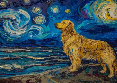 dog vangogh