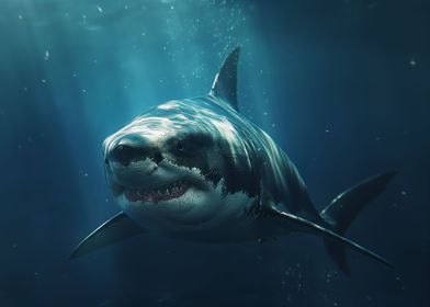 Megalodon shark