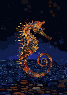 Seahorse Gustav Spirit Art