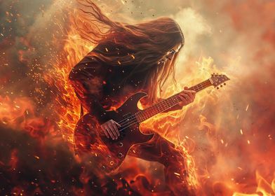Guitar Player in Hell