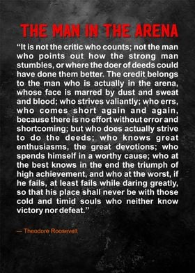 the man in the arena quote