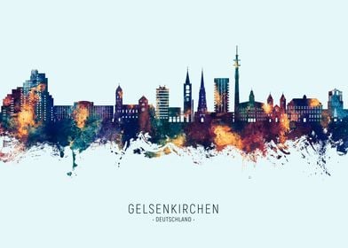 Gelsenkirchen Skyline