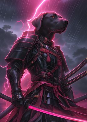 Samurai Labrador Retriever