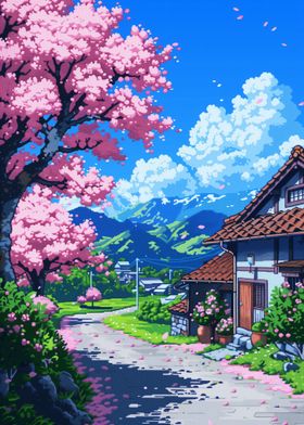 Japanese Anime Landscape