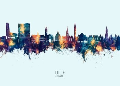 Lille Skyline France