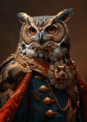 The Majestic Owl