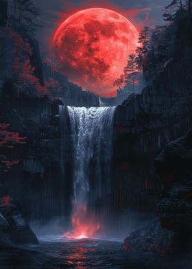 Blood Moon Red