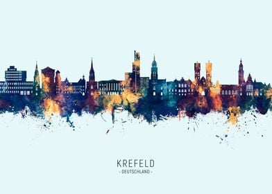 Krefeld Skyline