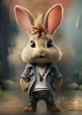 Cute Rabbit illustration