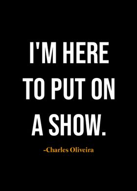 Charles Oliveira quotes 