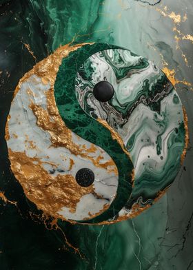 Yin Yang Kintsugi Harmony