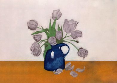 Tulips in vase