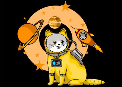 Astronaut Kitten