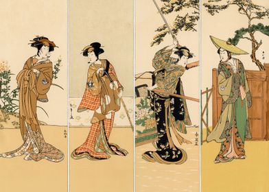 Kabuki actors