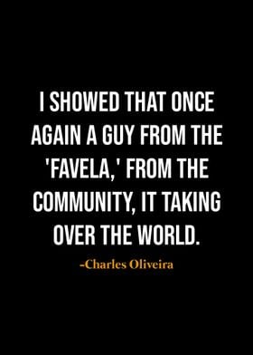 Charles Oliveira quotes 